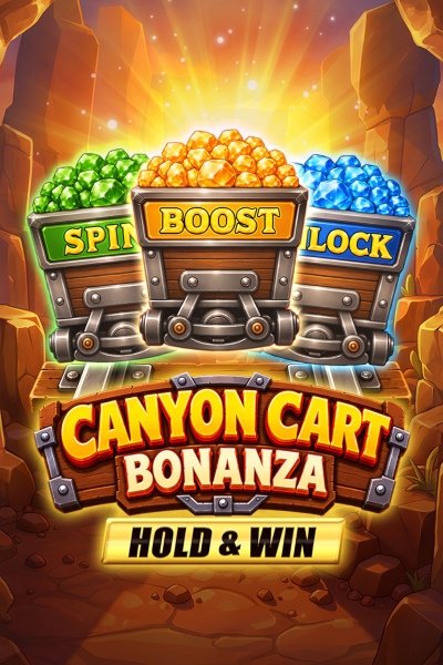 Canyon Cart Bonanza: Hold & Win